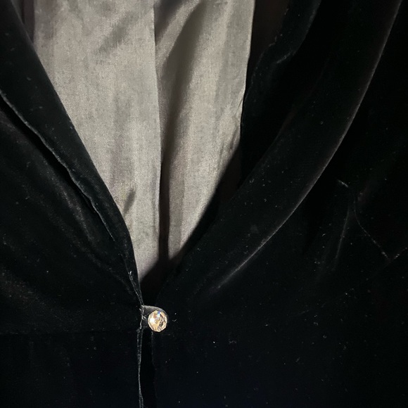 Nicole Miller velvet evening jacket / bolero - Picture 3 of 3